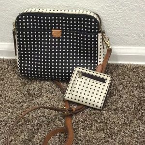 Fossil crossbody and matching wallet